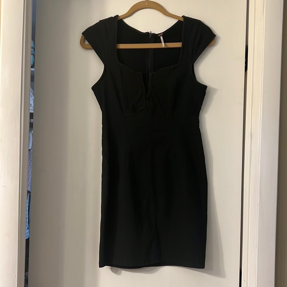 Free People black dress